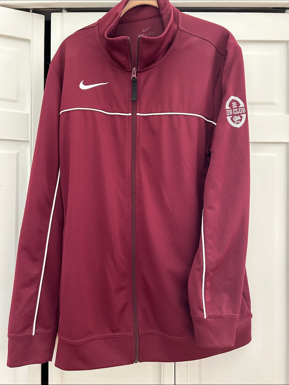 University of Montana Nike Maroon Full-Zip Varsity Jacket
